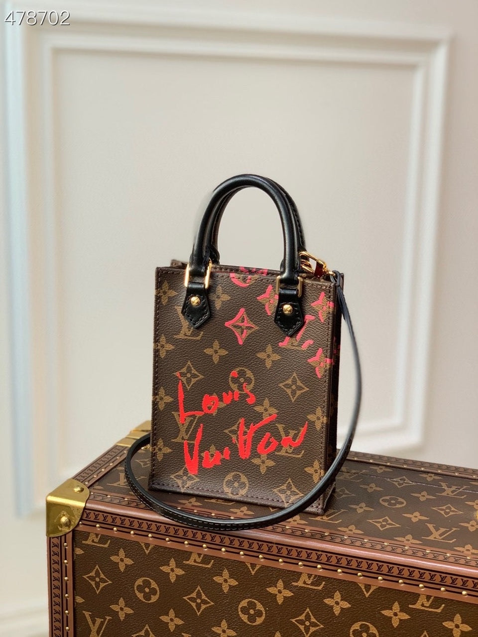 Top Quality Petit Sac Plat Fall In Love Monogram Canvas For Women, WoBags, Shoulder And Crossbody Bags 6.7in/17cm Top Quality M80839
