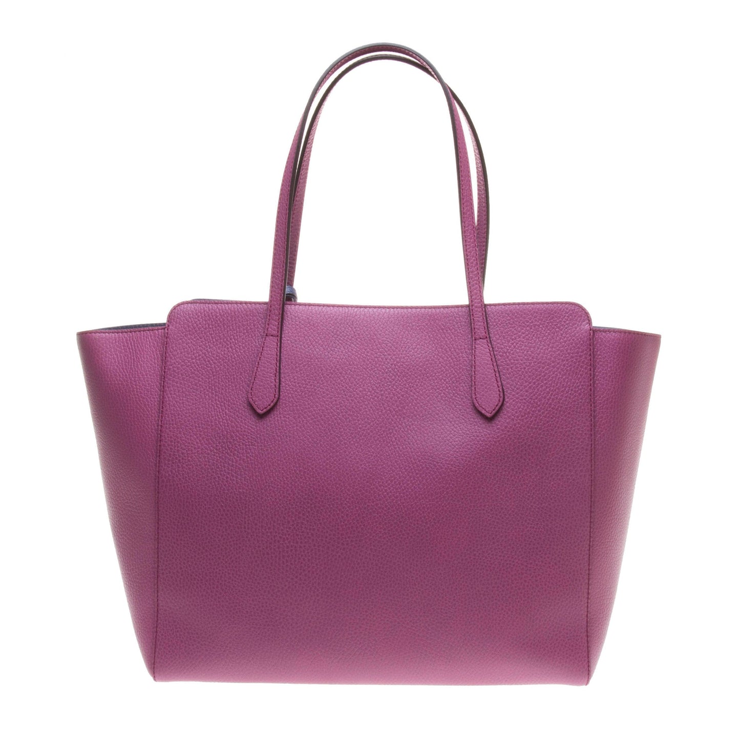 Gucci 354397 Magenta Swing Leather GM Tote Bag