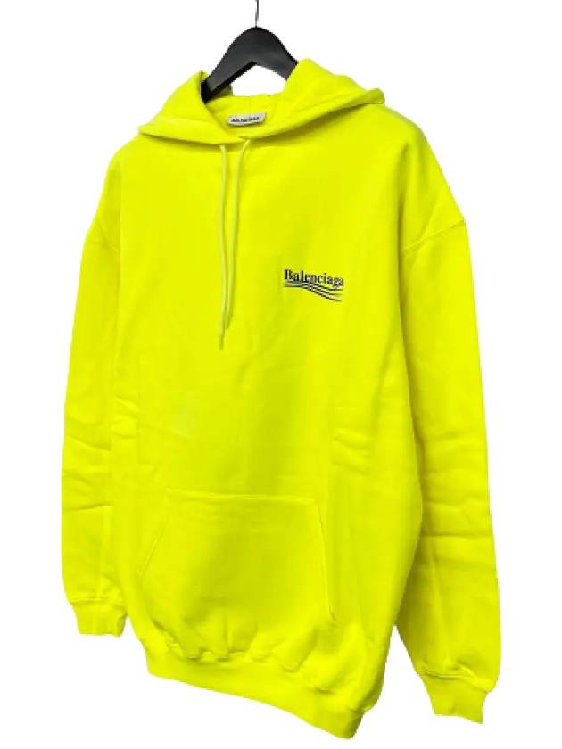 Luxury Balenciaga Trending 2025 Wave Logo Hoodie Sweatshirt Neon Yellow
