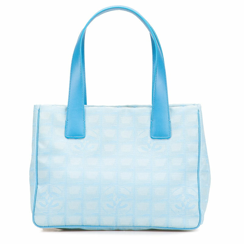Chanel New Travel Line Nylon Leather Tote Bag
