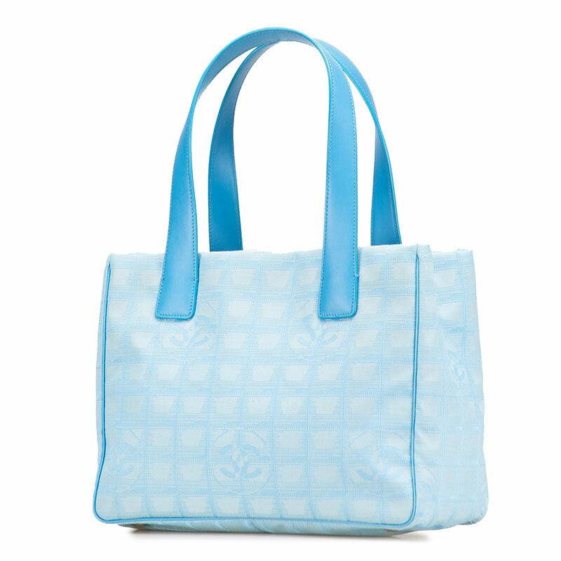 Chanel New Travel Line Nylon Leather Tote Bag