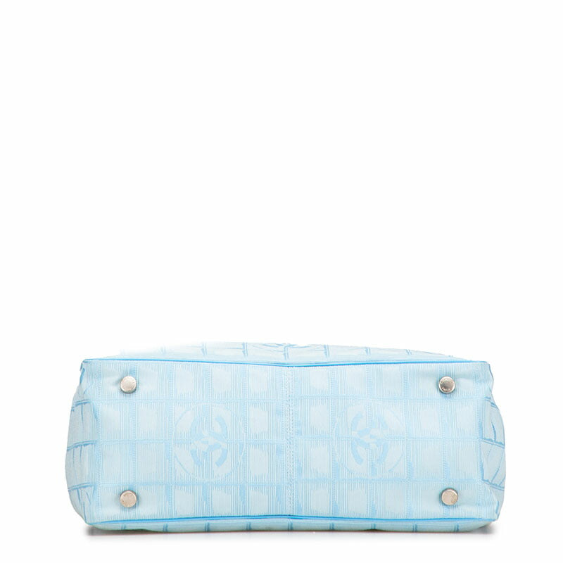 Chanel New Travel Line Nylon Leather Tote Bag