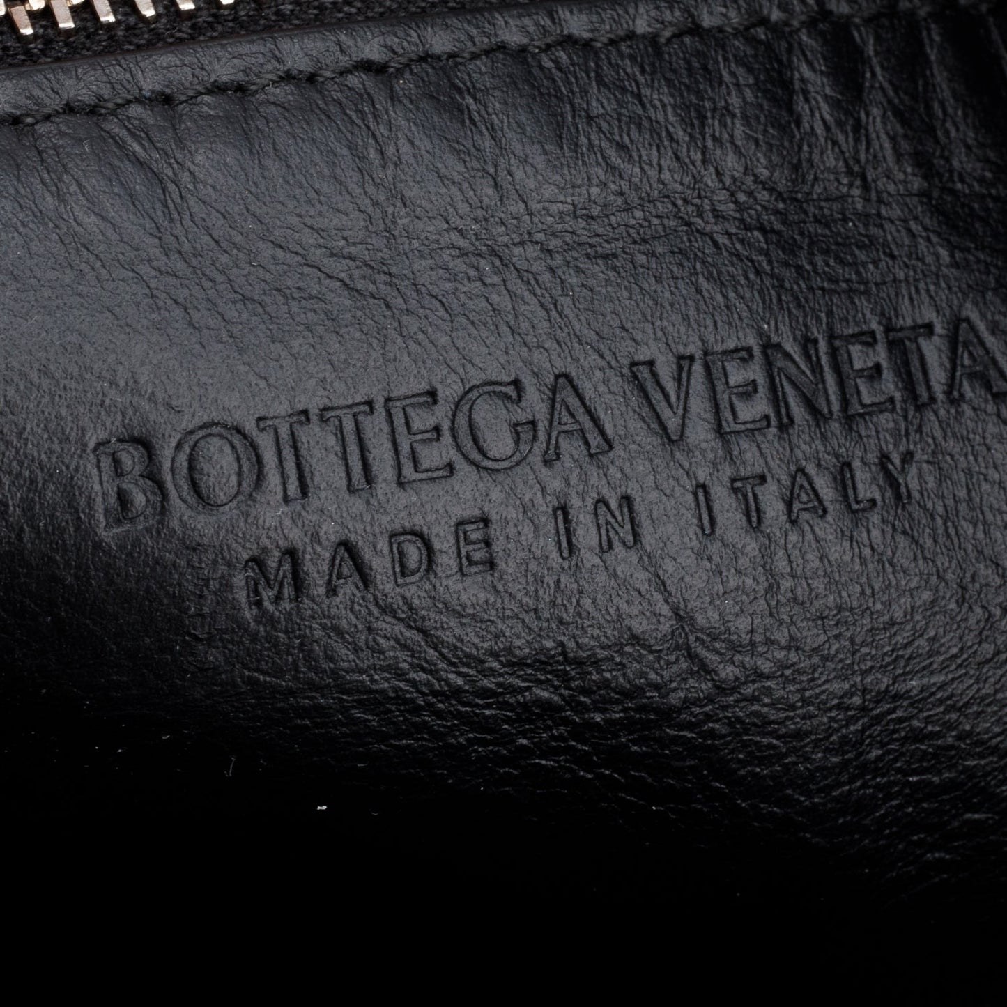 Bottega Veneta Black Nappa Intrecciato Small Jodie Shoulder Bag