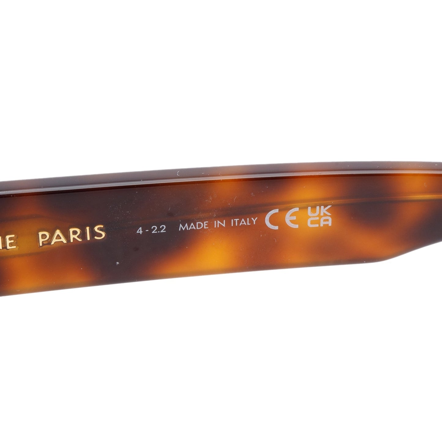 Celine CL40194U Tortoise Acetate Triomphe 01 Oval Sunglasses