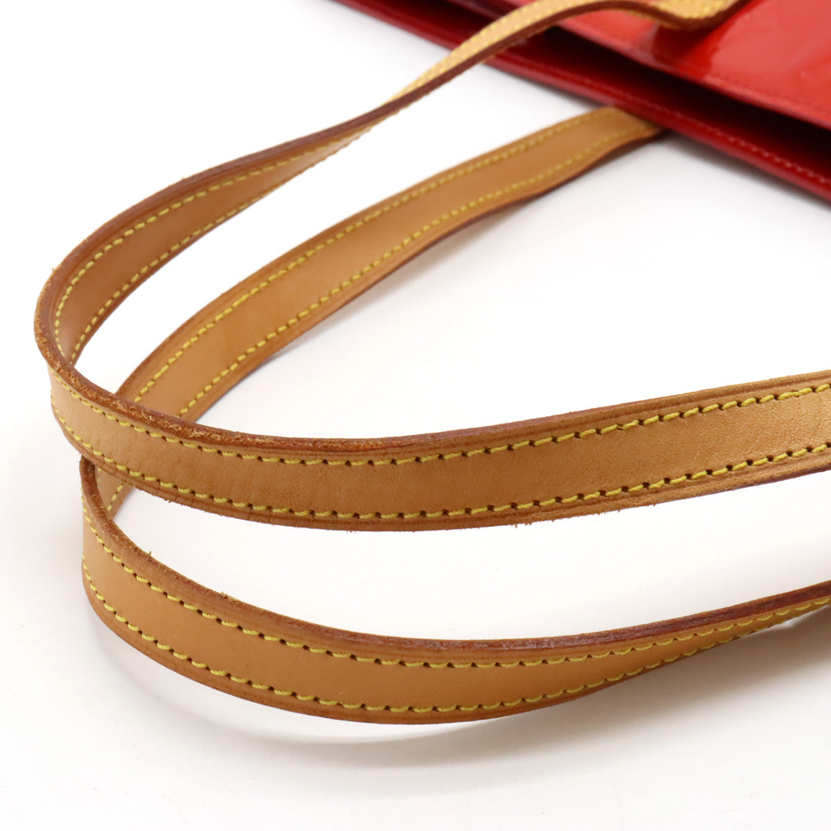 Louis Vuitton Louis Vuitton Monograms Verne Reed GM Tortoise Sheldart Enamelcarf Rouge Red M91084