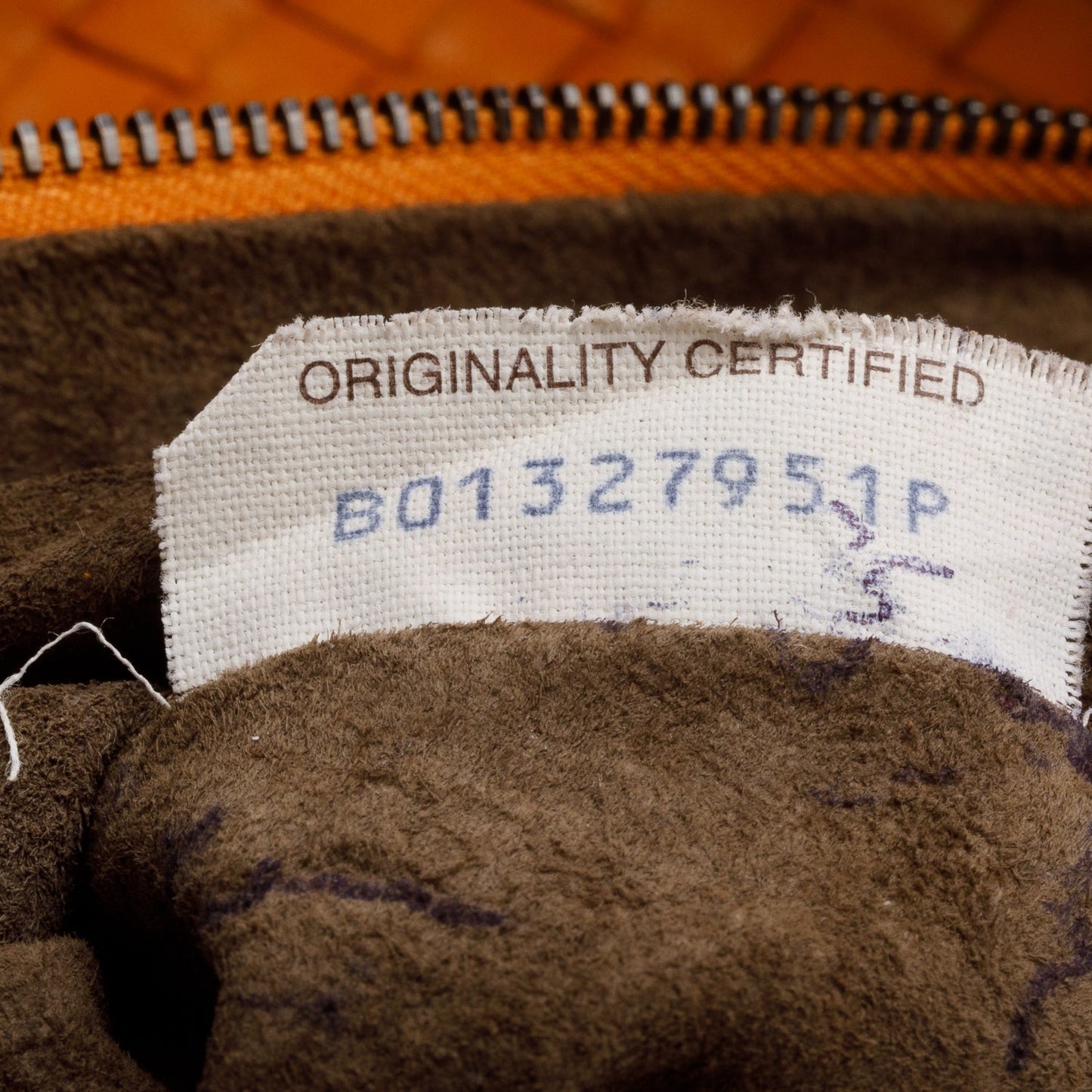 Bottega Veneta Orange Nappa Intrecciato Large Veneta Hobo