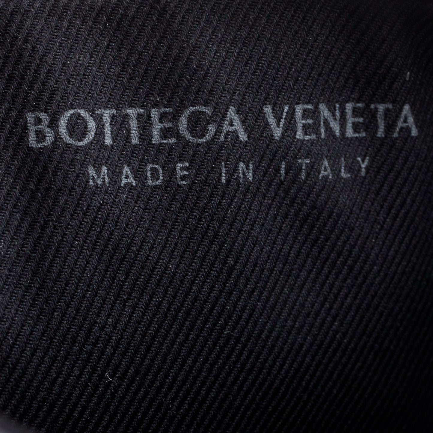 Bottega Veneta Black Nappa Leather Intrecciato Flat Pouch