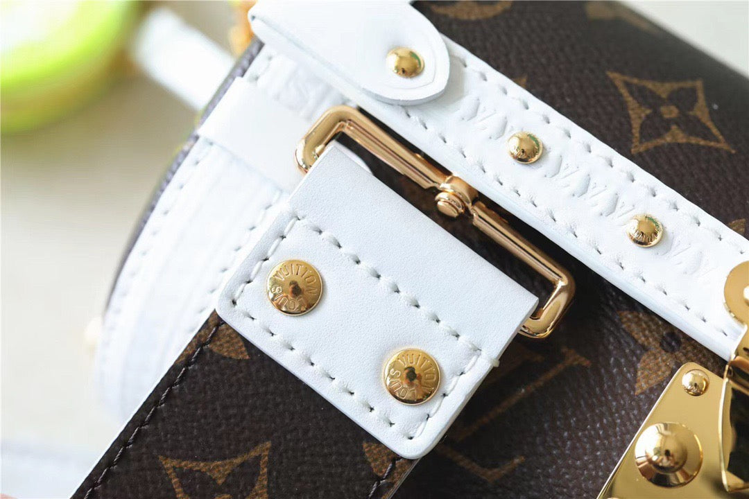 Top Quality Papillon Trunk MonogramCanvas For Women, Womens Bags, Shoulder And Crossbody Bags 7.5in/19cm Top Quality M81485