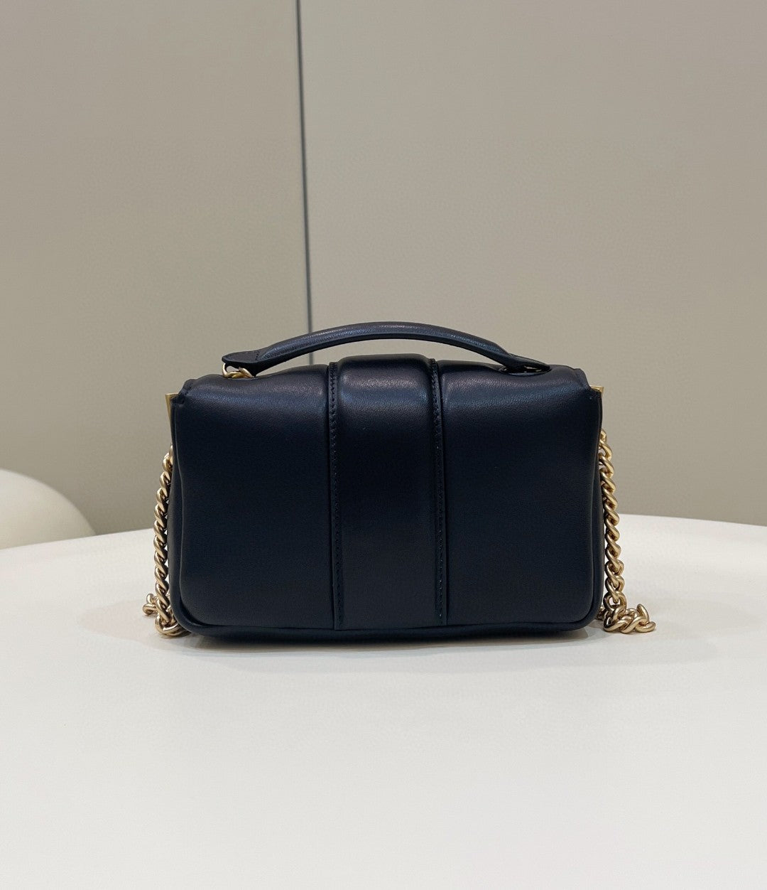 Top QualityTop Quality Baguette Chain Black  Bag For Woman 19cm/7.5in