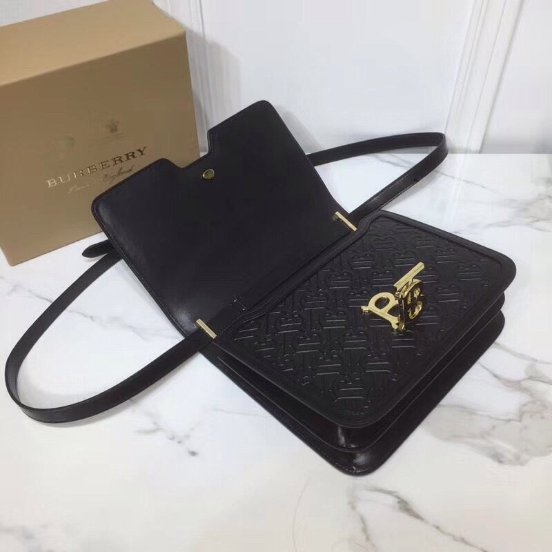 Top Quality Small TB Crossbody Bag Quilted Monogram Black For Women, Bags 8.3in/21cm