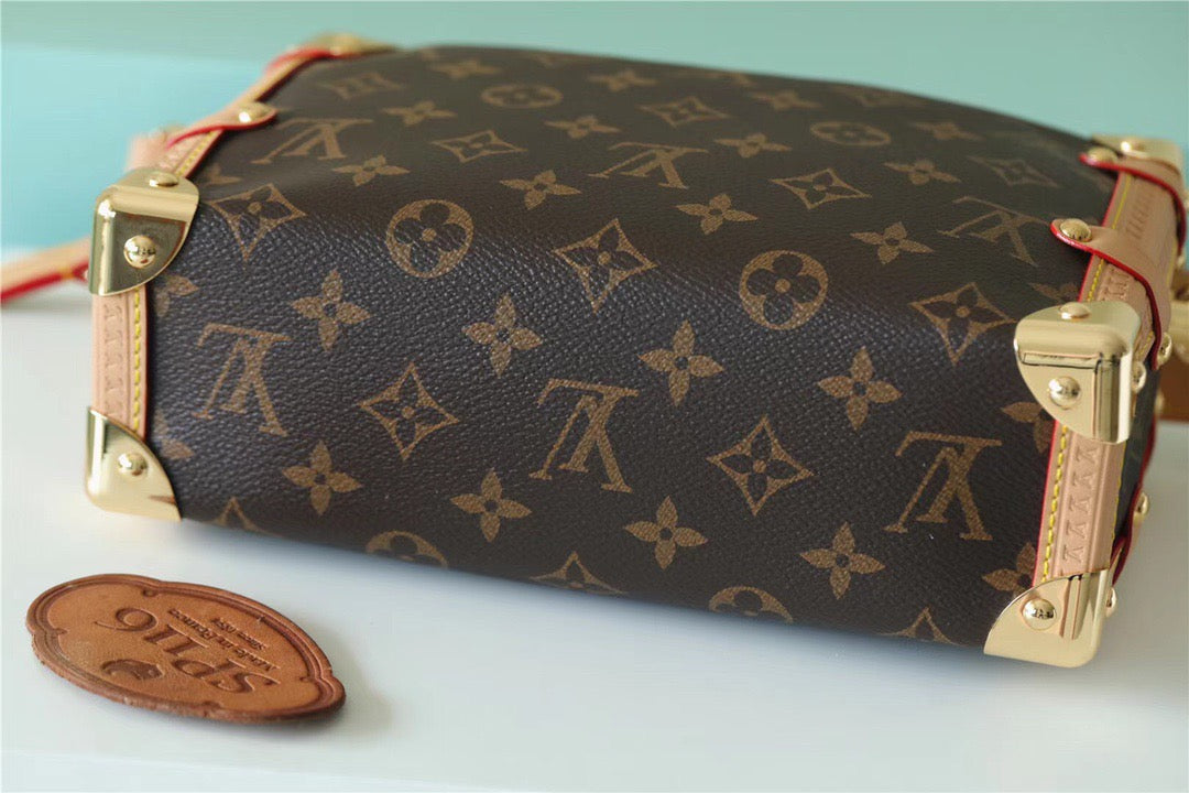 Top Quality Side Trunk PM Monogram Canvas For Women, Womens Bags, Shoulder And Crossbody Bags 8.3in/21cm Top Quality 