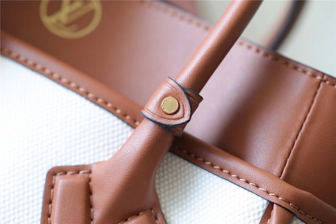 Top Quality On My Side PM Bag Monogram Flower For Women 25cm/9.8 Inches Caramel Brown Top Quality M59905