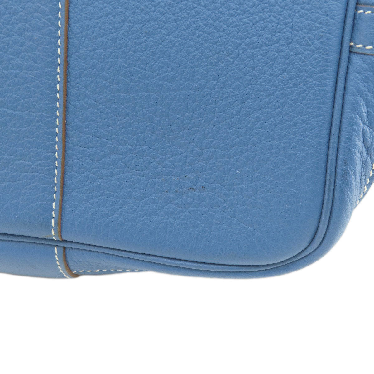 HERMES Tote Bag Negonda blue Garden Party PM Blue type SilverMetal Women  d