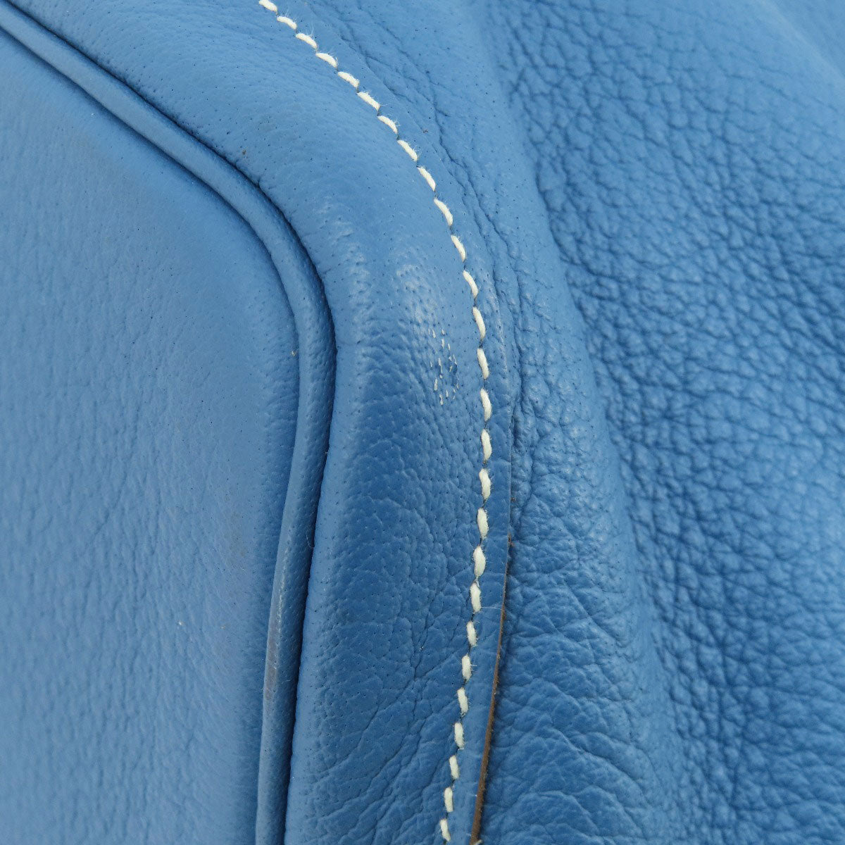 HERMES Tote Bag Negonda blue Garden Party PM Blue type SilverMetal Women  d