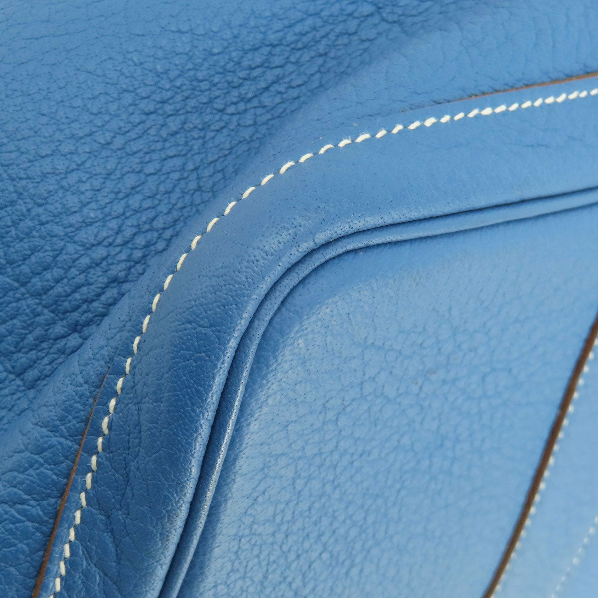 HERMES Tote Bag Negonda blue Garden Party PM Blue type SilverMetal Women  d