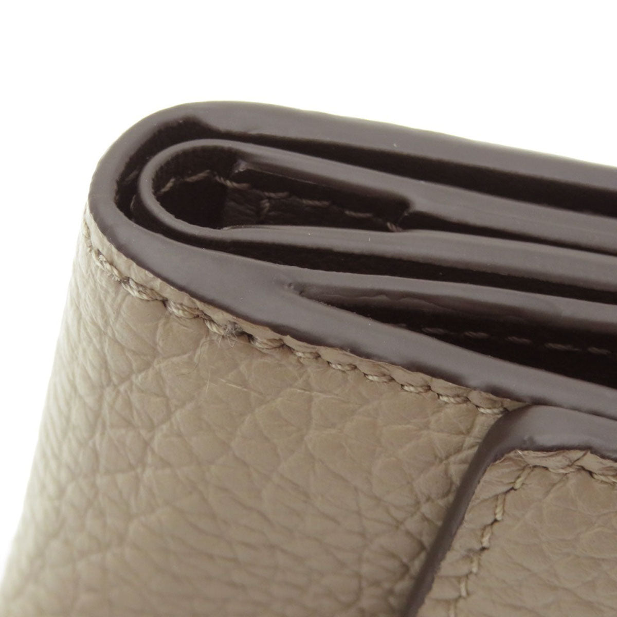 LOUIS VUITTON Bifold Wallet M68747 Taurillon Clemence beige Portefeuille Capucines XS Taurillon Clemence Women  d