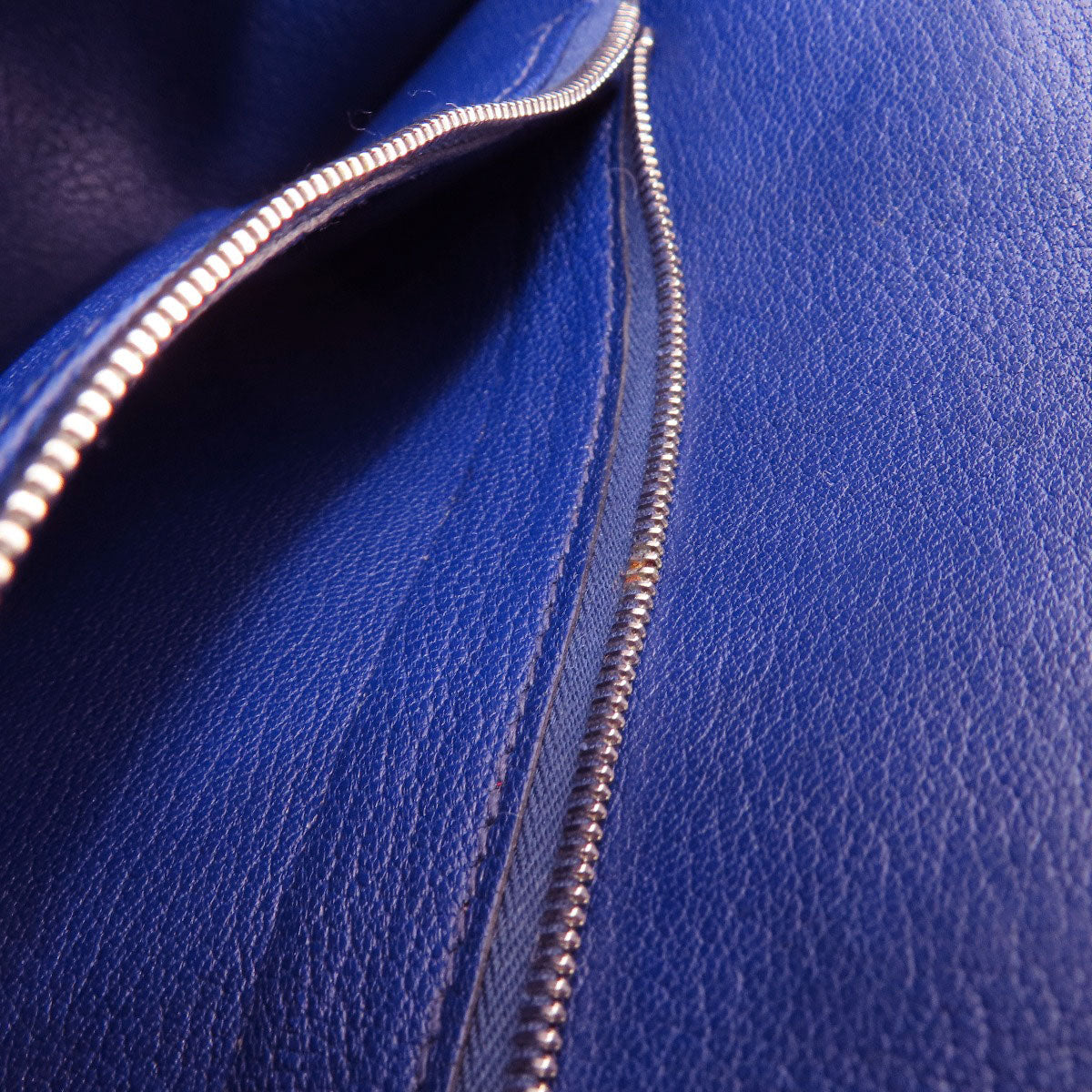 HERMES Shoulder Bag Taurillon Clemence blue Gypsiere 28 Blue Nuit SilverMetal Women  d