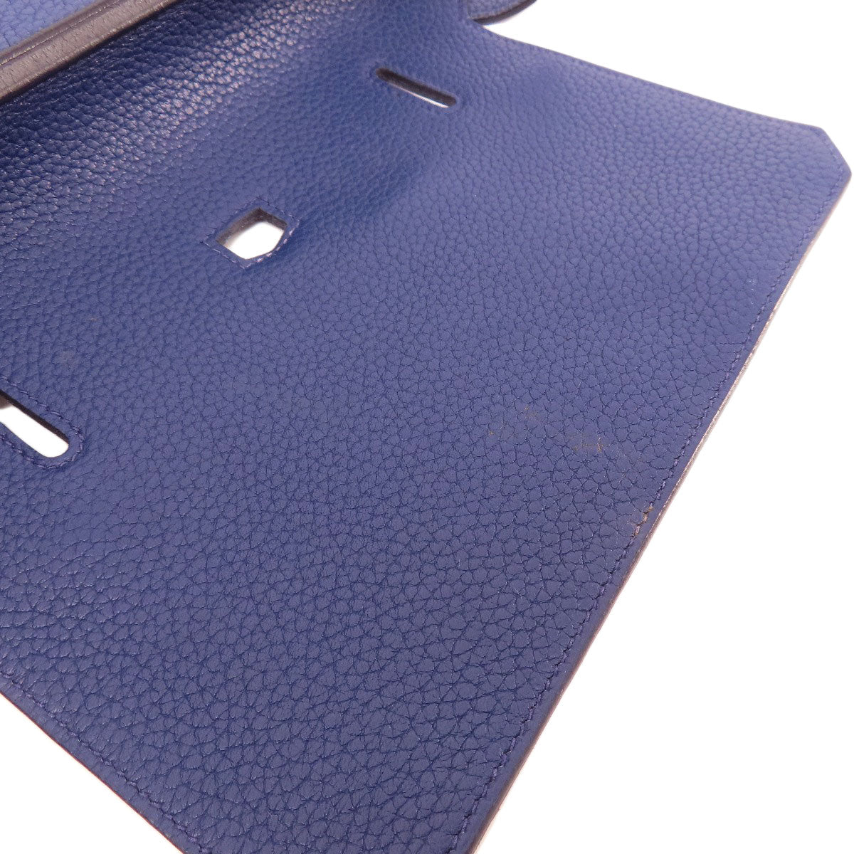 HERMES Shoulder Bag Taurillon Clemence blue Gypsiere 28 Blue Nuit SilverMetal Women  d