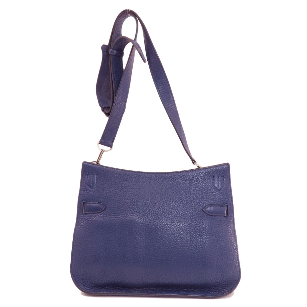 HERMES Shoulder Bag Taurillon Clemence blue Gypsiere 28 Blue Nuit SilverMetal Women  d