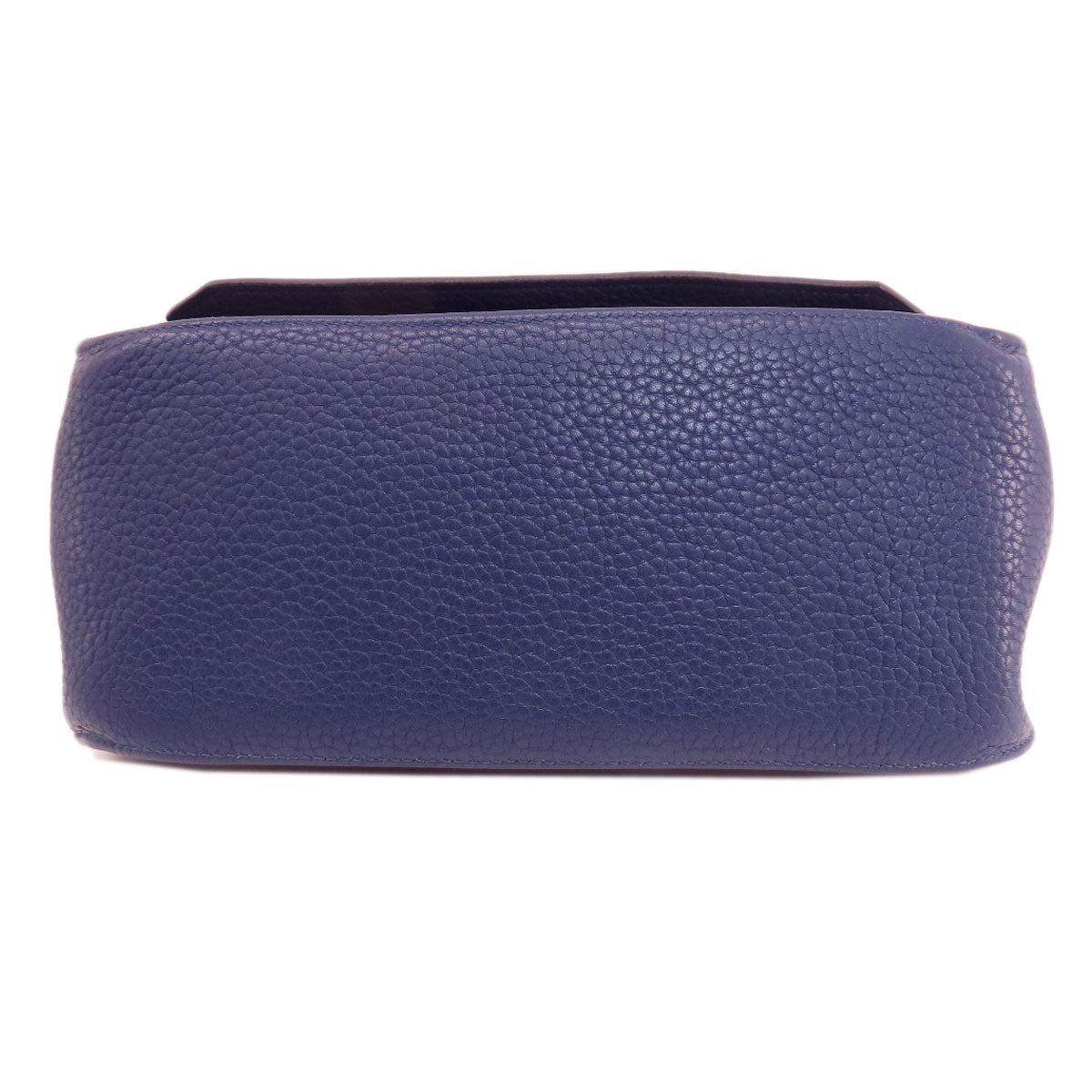 HERMES Shoulder Bag Taurillon Clemence blue Gypsiere 28 Blue Nuit SilverMetal Women  d
