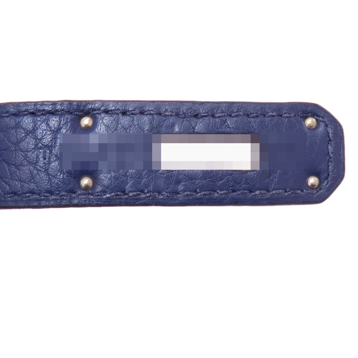 HERMES Shoulder Bag Taurillon Clemence blue Gypsiere 28 Blue Nuit SilverMetal Women  d