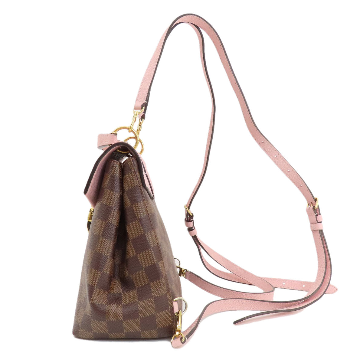 LOUIS VUITTON Backpack N42262 Damier canvas Brown Clapton Damier Ebene Women  d