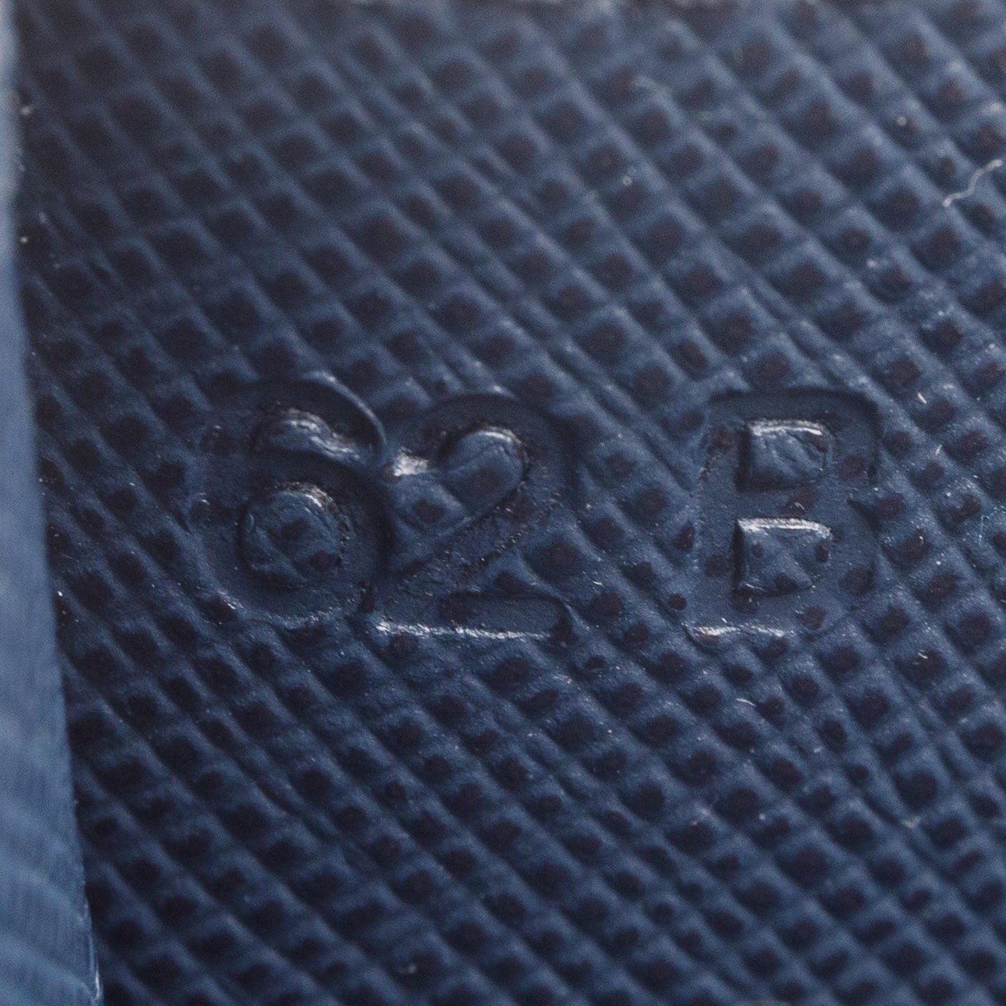 Prada Blue Saffiano Leather Card Holder