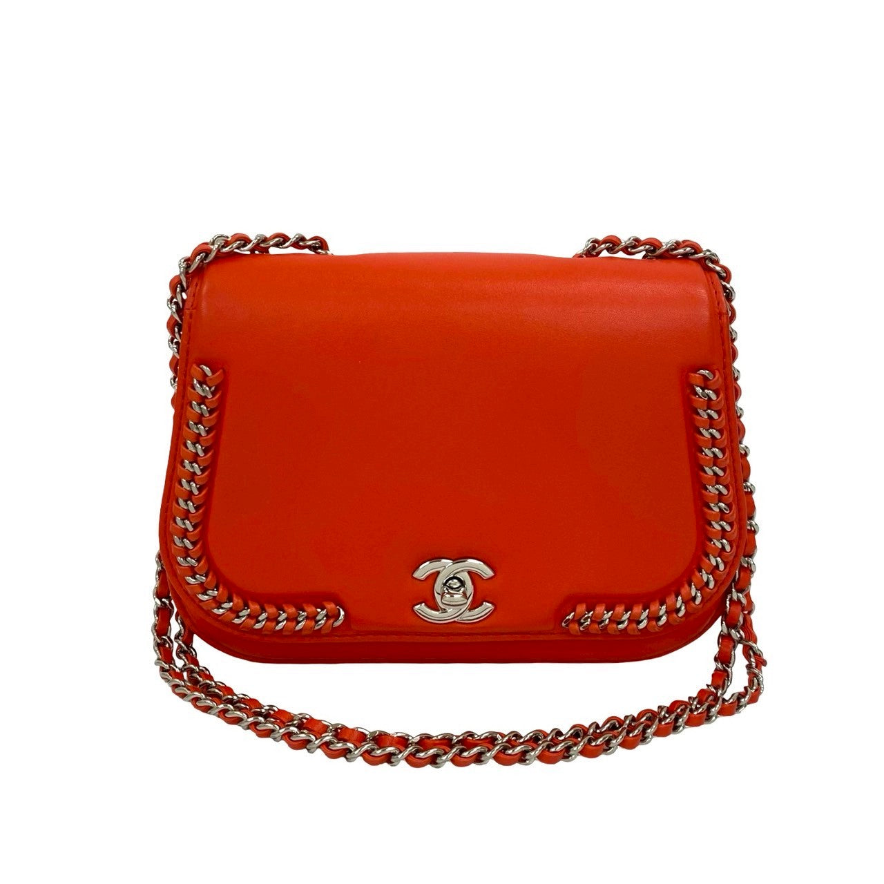 Chanel Coco Mark Calfskin Shoulder Bag