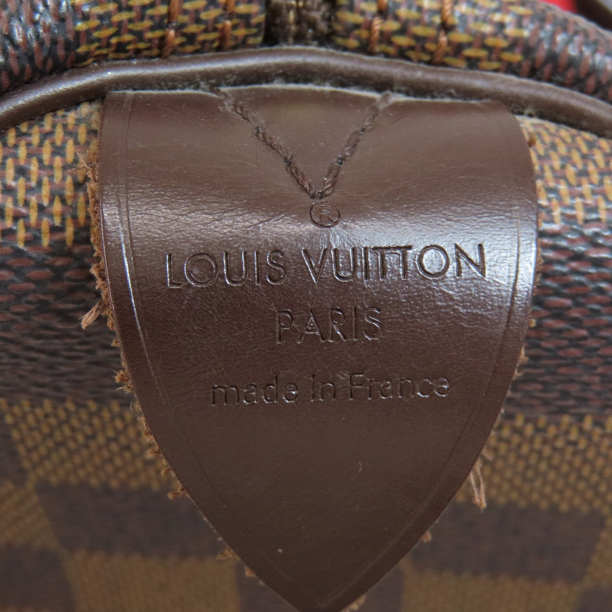 LOUIS VUITTON Boston Duffel bag N41531 Damier canvas Brown Speedy 30 Damier Ebenu Women  d