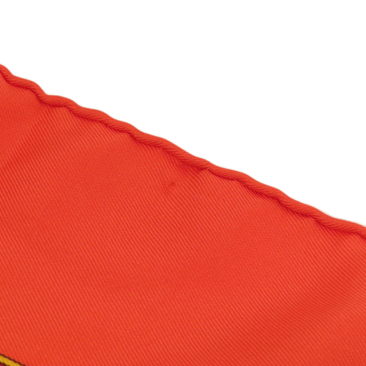 HERMES scarf silk Orange Carre90 LES PETITS PRINCES The Little Princes Women  d