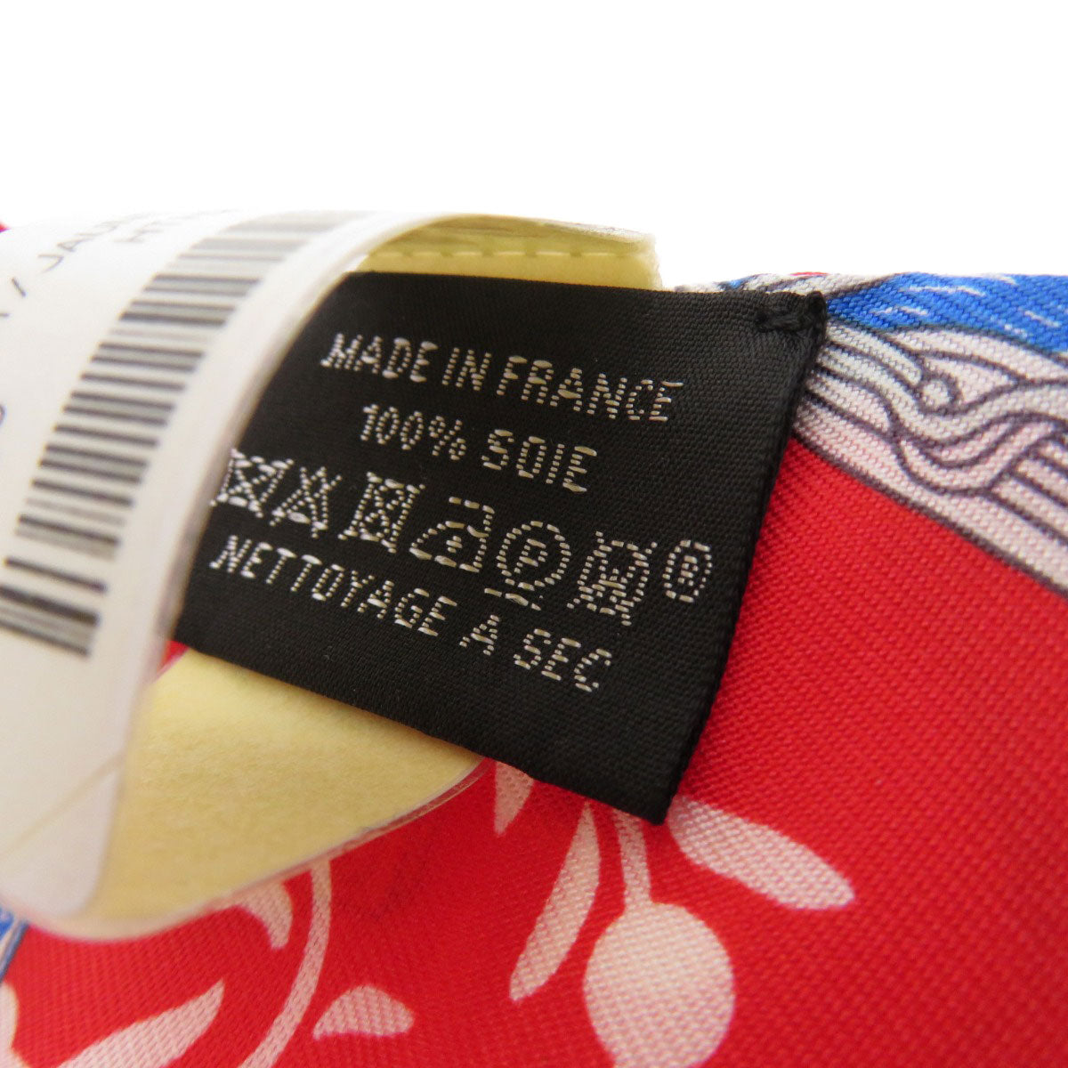HERMES scarf silk Red Twilly Women  d