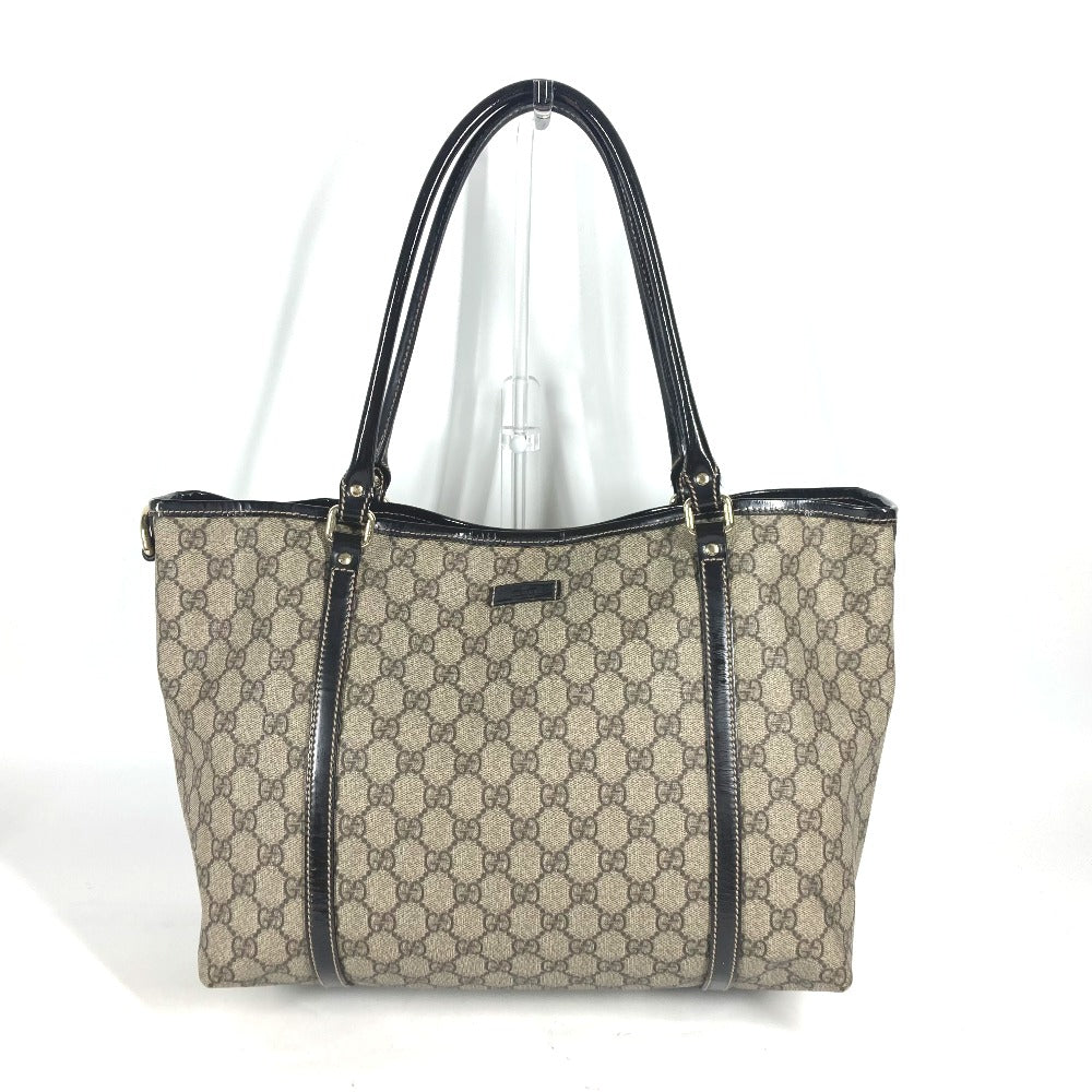 GUCCI Tote Bag 197953 GG Supreme canvas, enamel beige GG Supreme Shoulder Bag Women