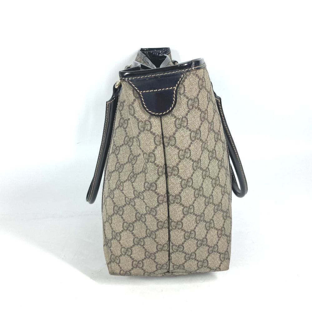 GUCCI Tote Bag 197953 GG Supreme canvas, enamel beige GG Supreme Shoulder Bag Women