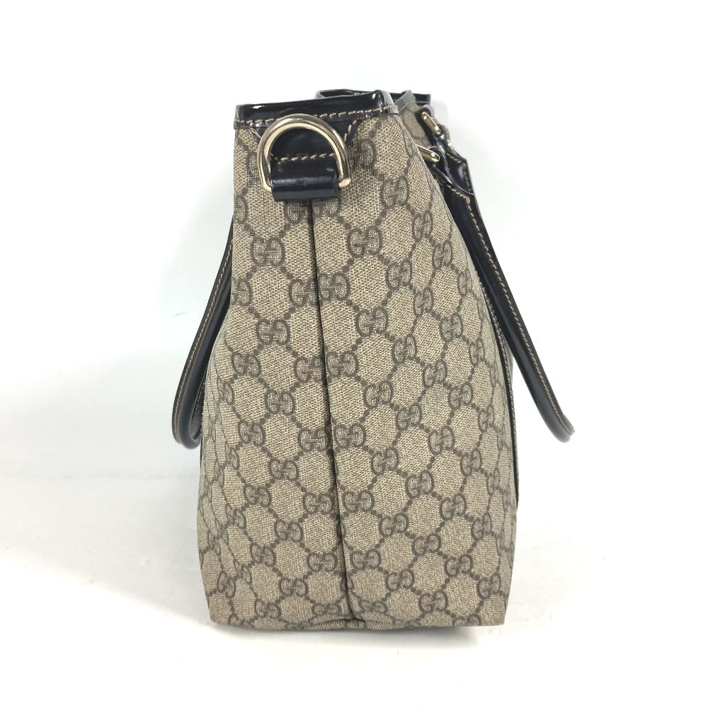 GUCCI Tote Bag 197953 GG Supreme canvas, enamel beige GG Supreme Shoulder Bag Women