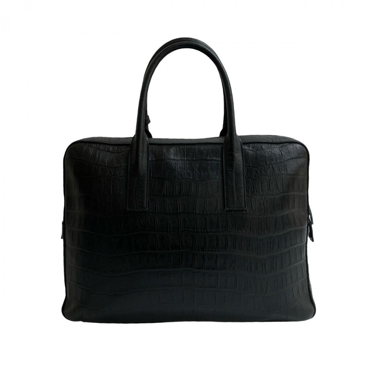 YVES SAINT LAURENT Business bag leather black Classic M um