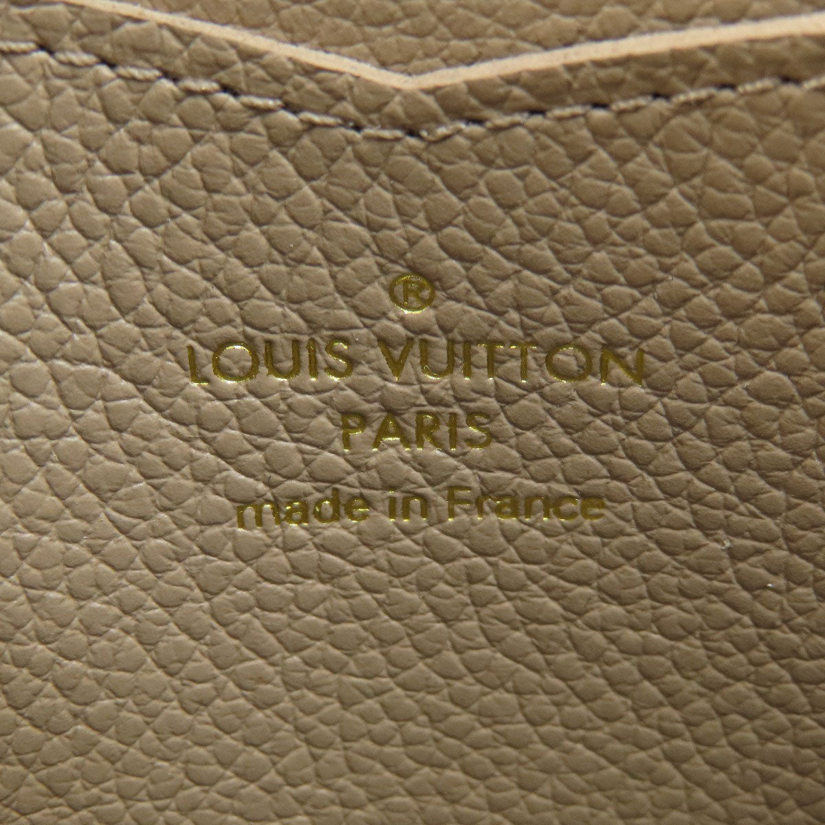 LOUIS VUITTON Coin case M68696 Ann Platt beige Zippy Coin Purse Tourterelle Women  d