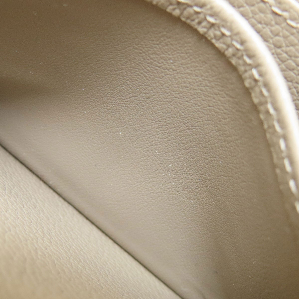 LOUIS VUITTON Coin case M68696 Ann Platt beige Zippy Coin Purse Tourterelle Women  d