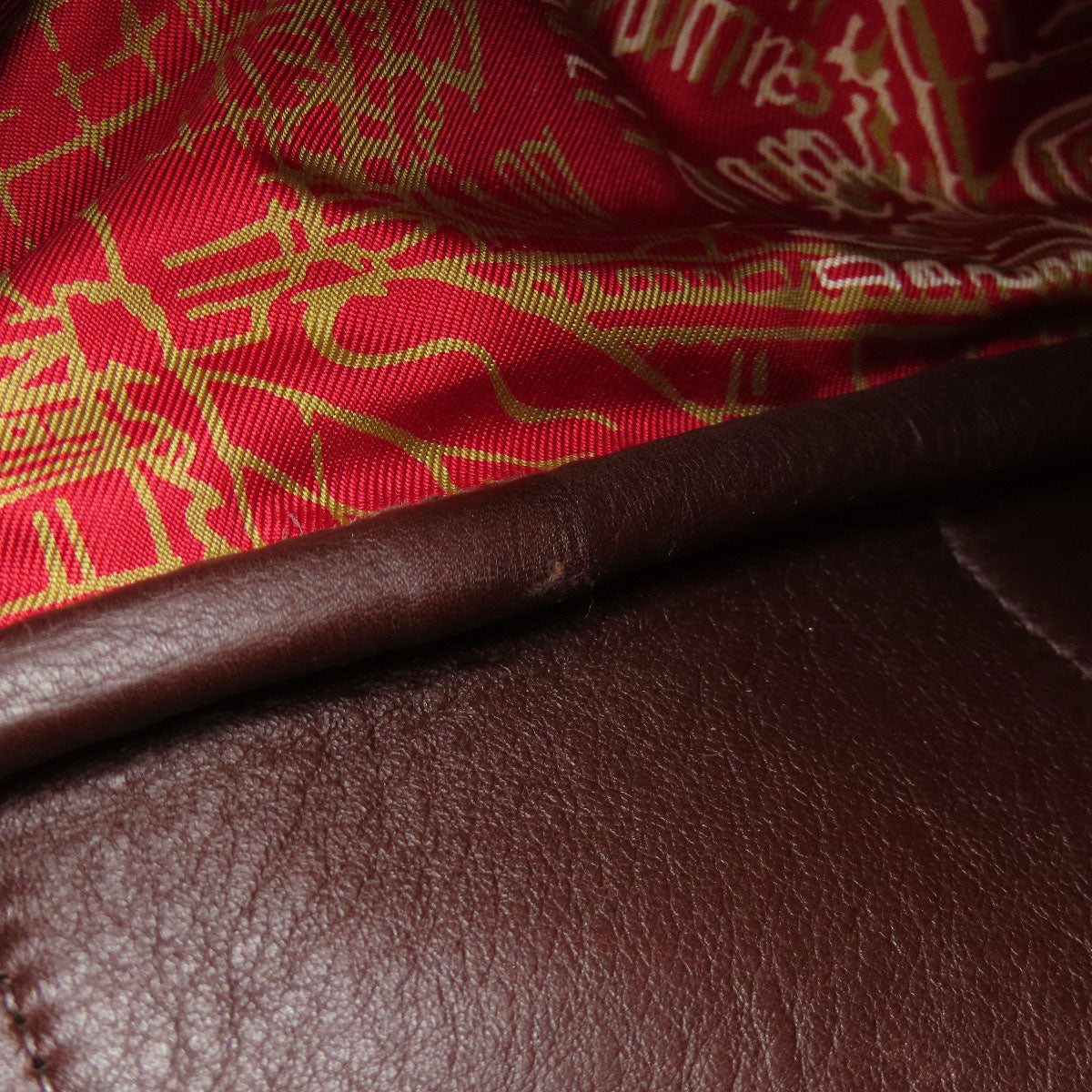 HERMES Tote Bag Swift Brown Garden Party TPM Brown Women  d