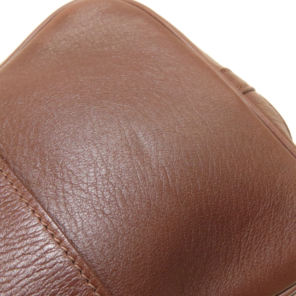 HERMES Tote Bag Swift Brown Garden Party TPM Brown Women  d