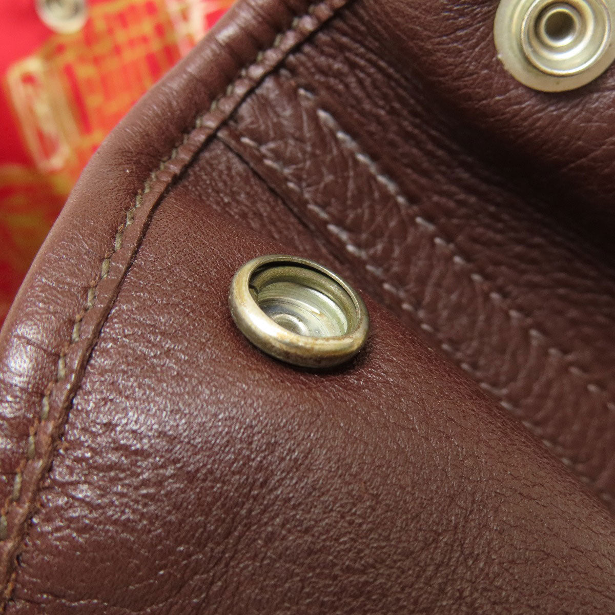 HERMES Tote Bag Swift Brown Garden Party TPM Brown Women  d