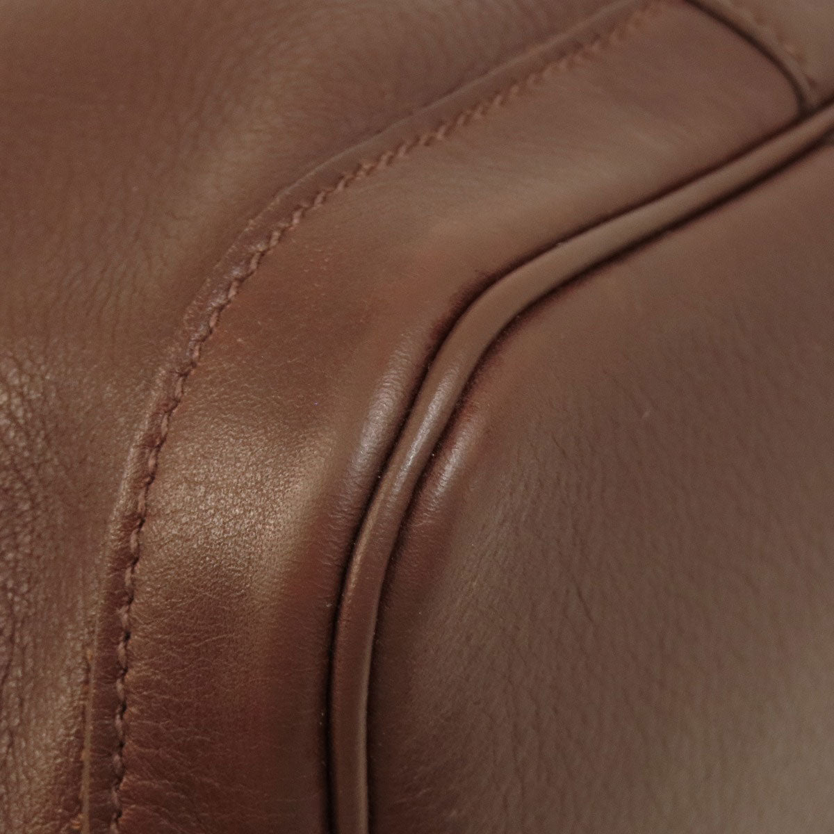 HERMES Tote Bag Swift Brown Garden Party TPM Brown Women  d