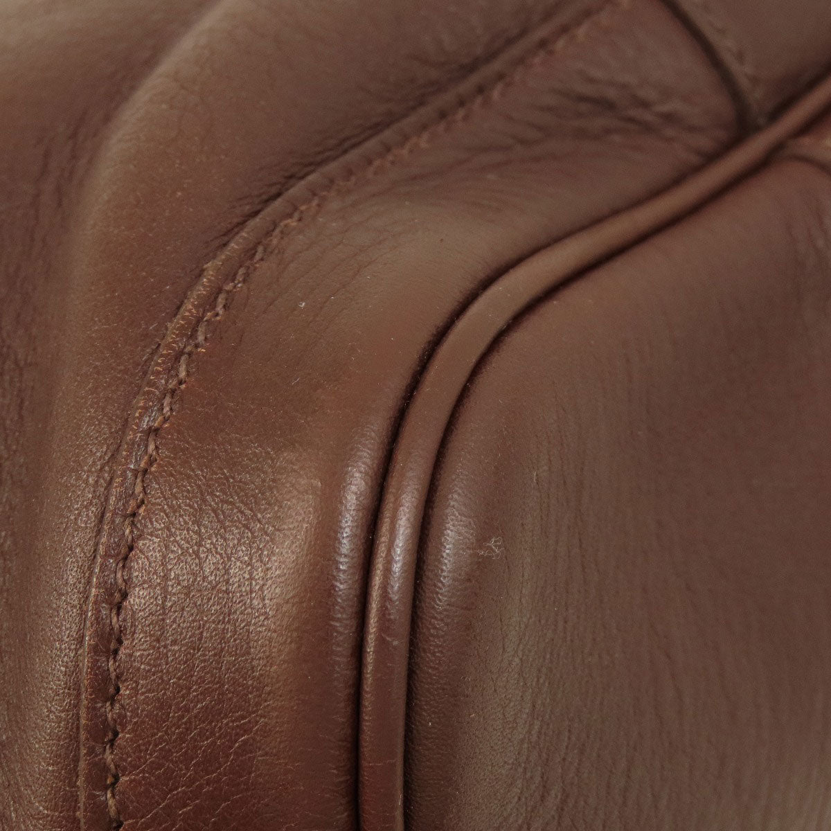 HERMES Tote Bag Swift Brown Garden Party TPM Brown Women  d