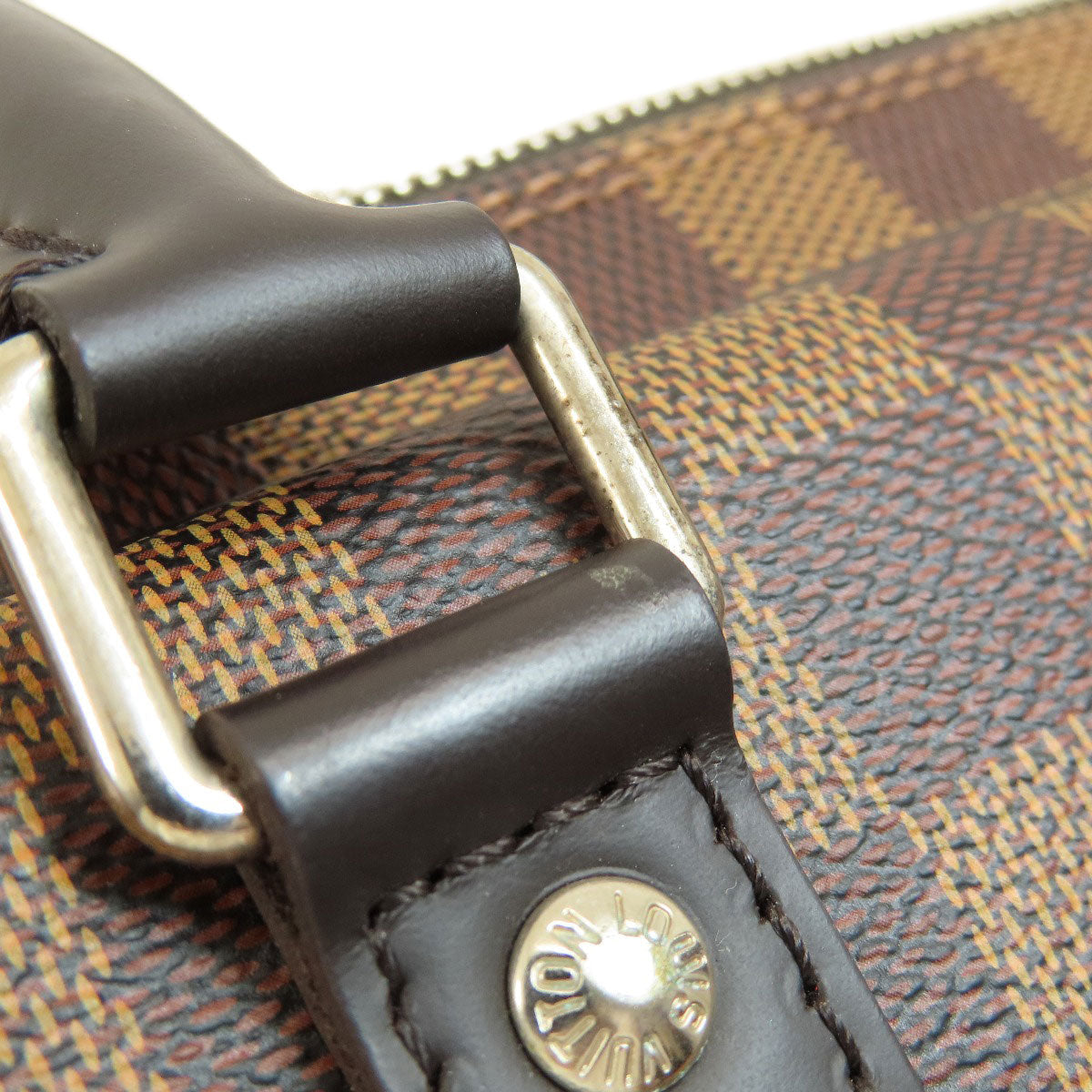 LOUIS VUITTON Business bag N41466 Damier canvas Brown Porto Document Voyage PM Damier Ebene Women  d