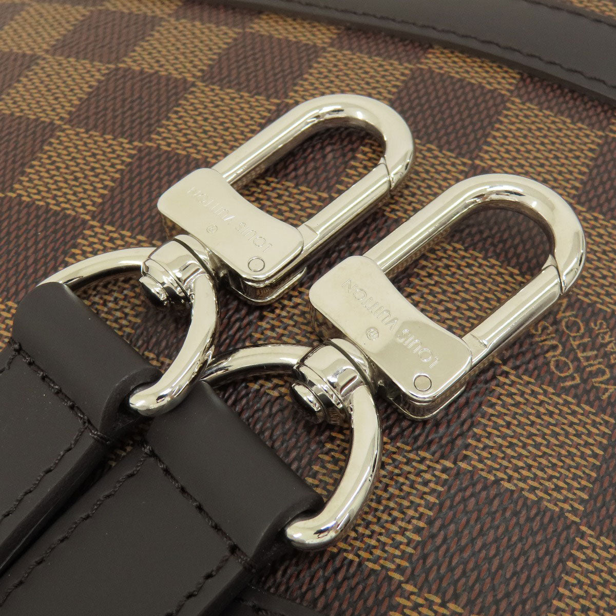 LOUIS VUITTON Business bag N41466 Damier canvas Brown Porto Document Voyage PM Damier Ebene Women  d