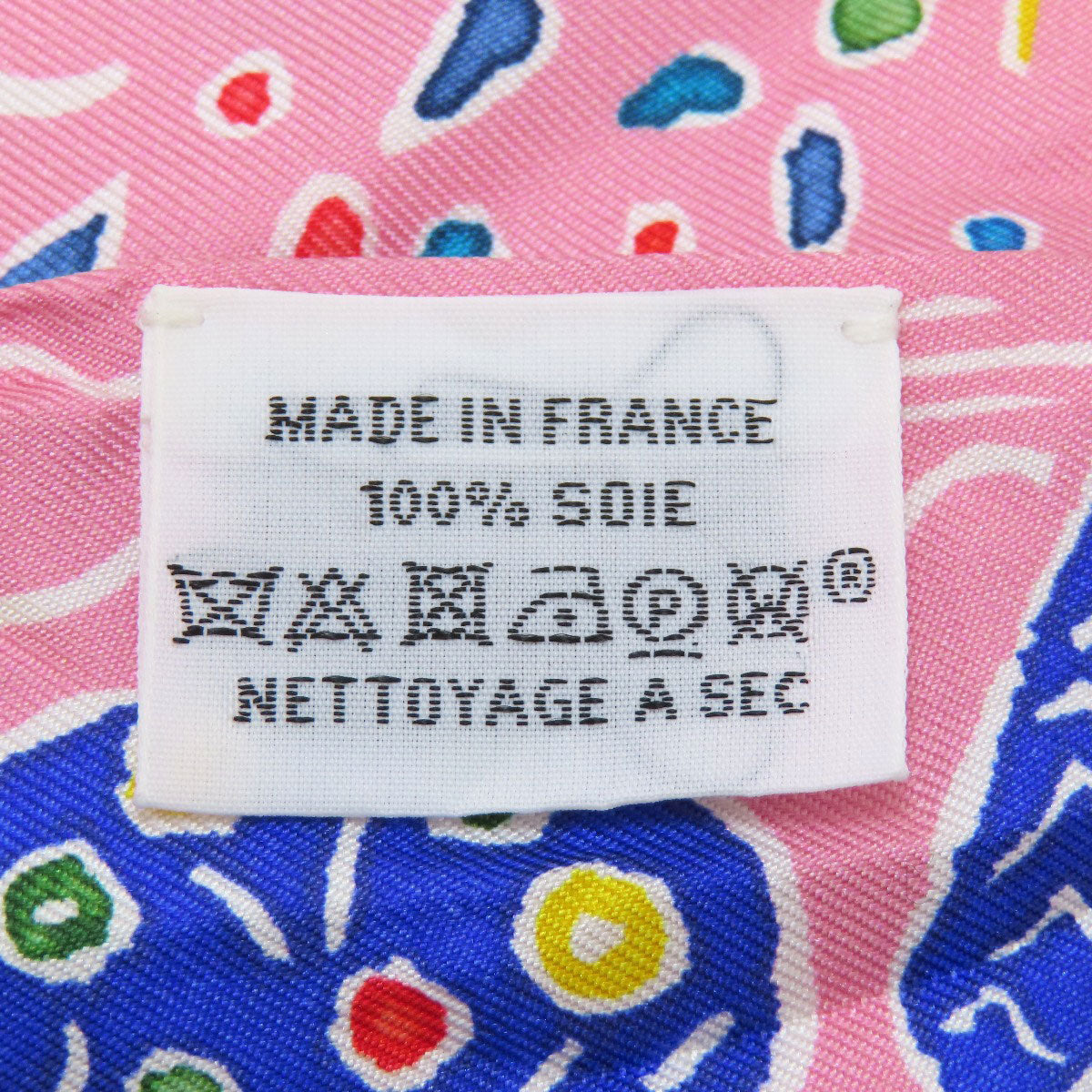 HERMES scarf silk pink Twilly Women  d