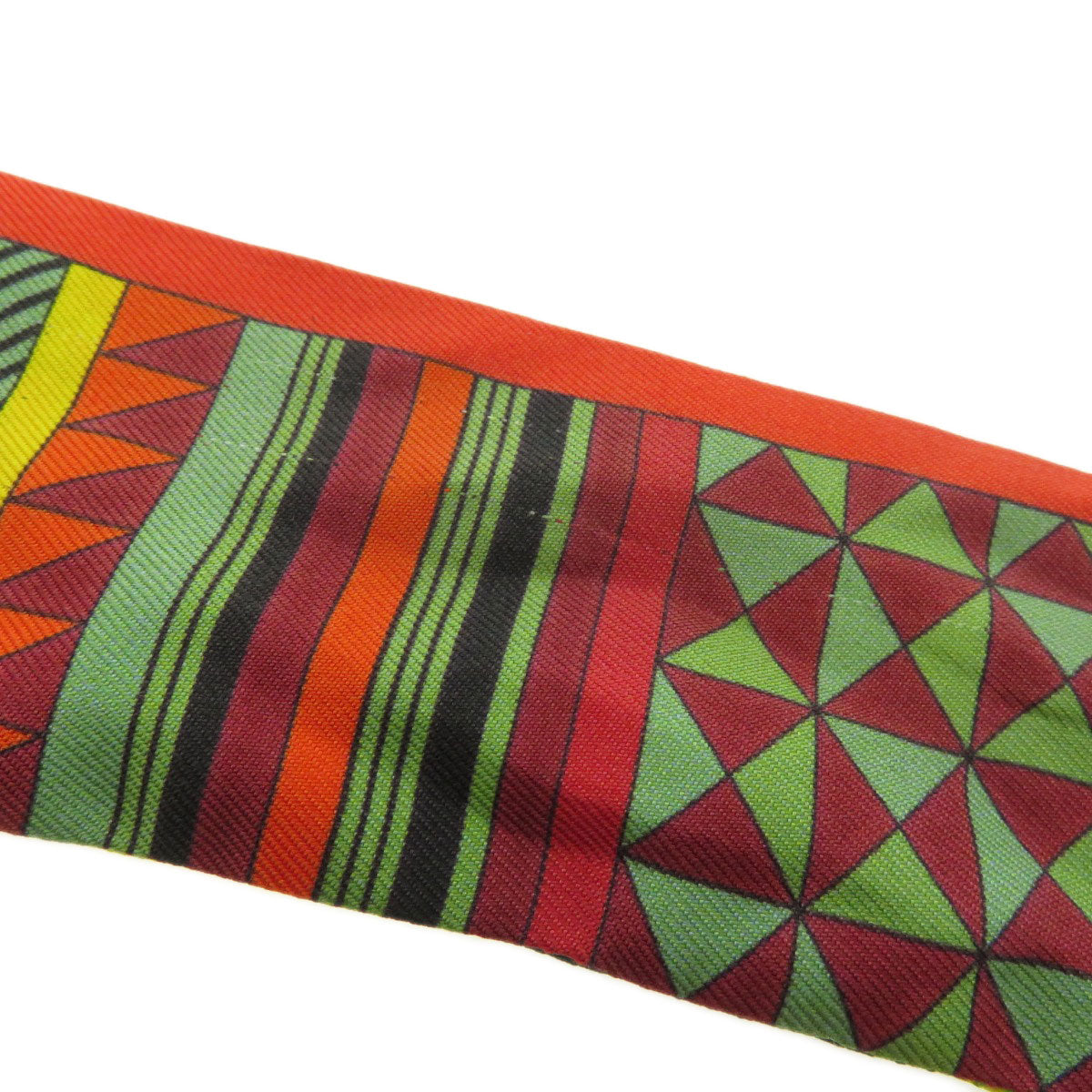 HERMES scarf silk multicolor Twilly Women  d
