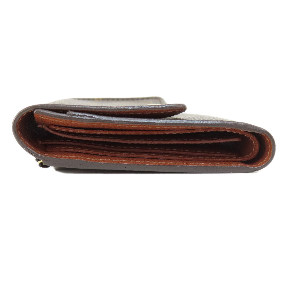 LOUIS VUITTON Bifold Wallet M60402 Monogram canvas Brown Portefeuille Anais Women  d