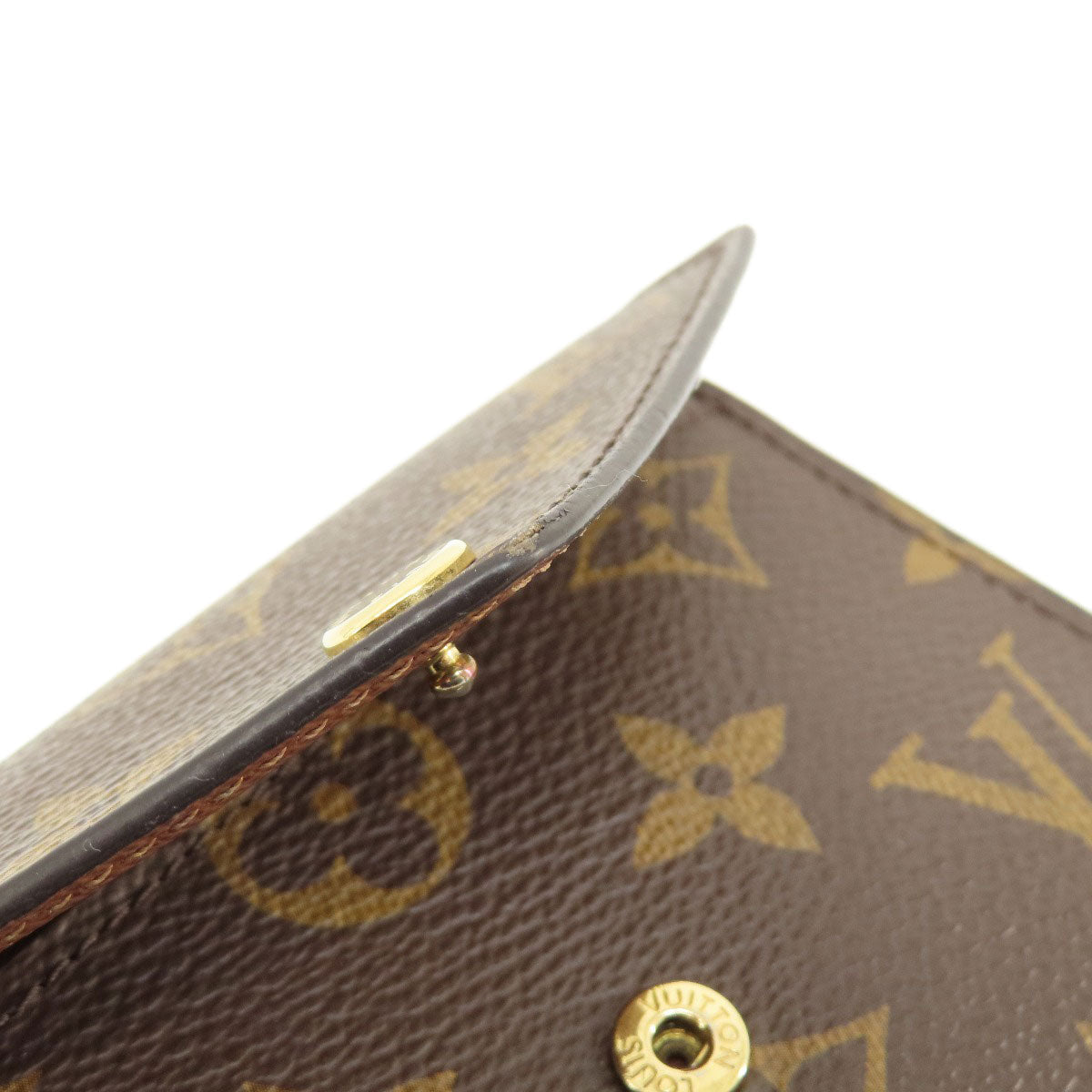LOUIS VUITTON Bifold Wallet M62472 Monogram canvas Brown Portefeuille Victorine Women  d
