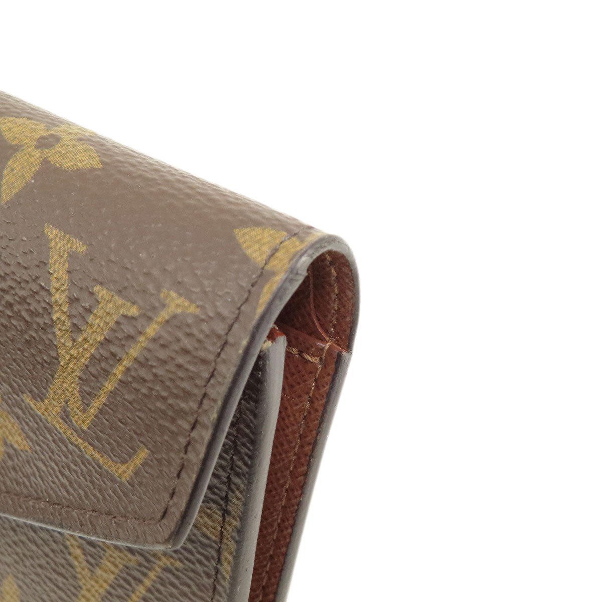 LOUIS VUITTON Bifold Wallet M62472 Monogram canvas Brown Portefeuille Victorine Women  d