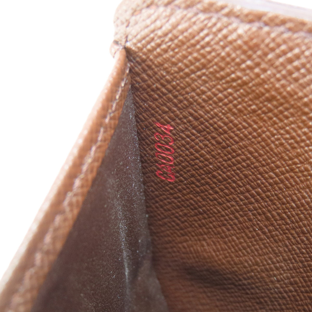 LOUIS VUITTON Bifold Wallet M61668 Damier canvas Brown Compact zip Women  d